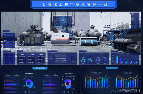 石油数字孪生可视化管理平台,推动石油行业数字化转型与智能化应用